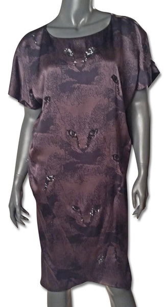 Zero Maria Cornejo Cat Sequin Silk Dress - refashioner - 1
