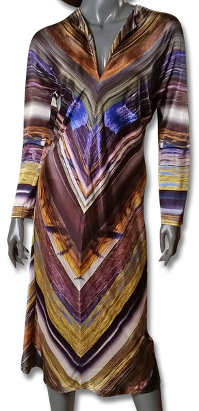 Zero Maria Cornejo Agate Silk Dress - refashioner - 1