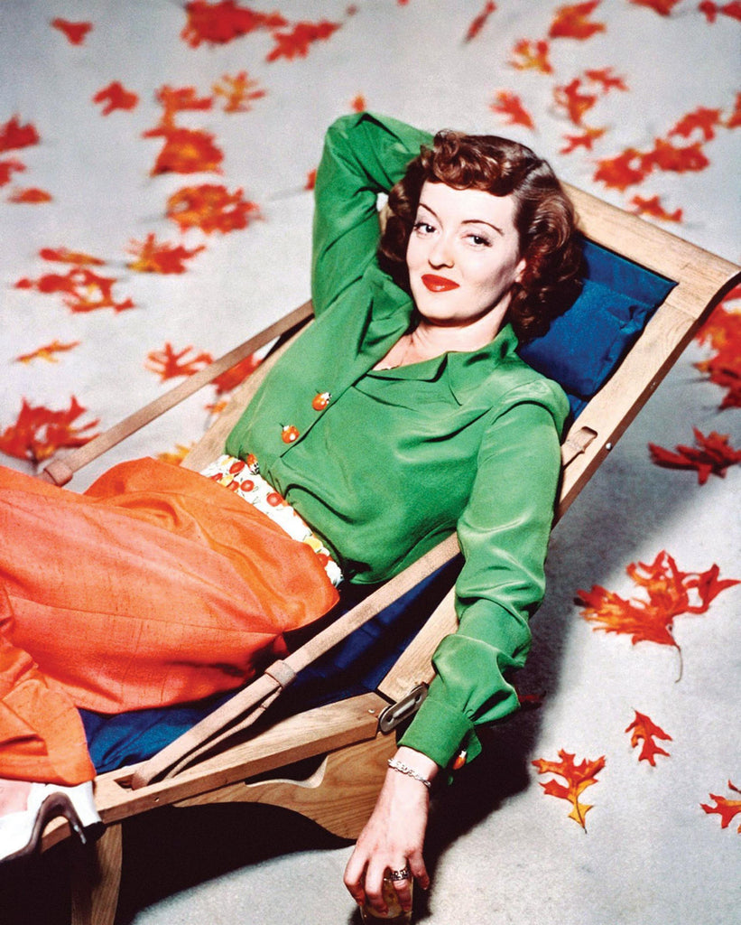 "BETTE DAVIS": The divine Bette welcomed this Dublin-born Zero, Dries, Celine collector to the USA... - refashioner - 3