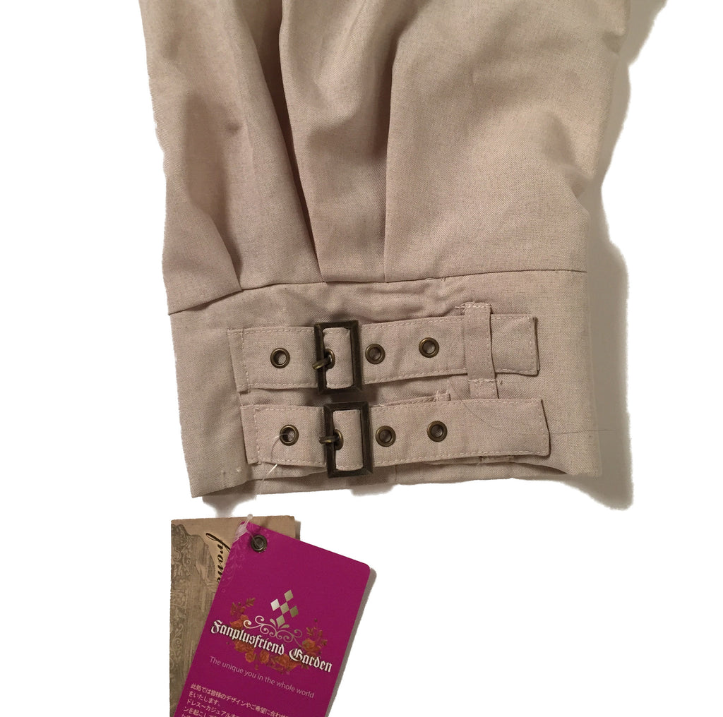 Steampunk Breeches with Suspenders - refashioner - 7